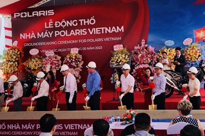 Khởi công nhà máy Polaris Việt Nam tại KCN Bá Thiện II, tỉnh Vĩnh Phúc